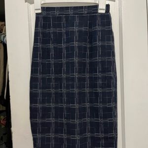 ROOLEE checkered pencil skirt